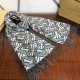 Replica Scialle in cashmere Burberry TB Limit Edition grigio