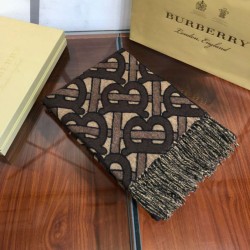 Burberry TB Limit Edition Cashmere Scialle Caffè