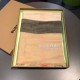 Replica Scialle in cashmere check classico Burberry 75 x 205 albicocca