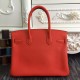 Replica Borse Hermes Birkin 30cm 35CM in pelle arancione Clemence Replica Borse Hermes Birkin 30cm 35CM in pelle arancione Clemence