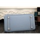 Replica Borse Hermes Birkin 30cm 35CM in pelle blu Lin Clemence Replica Borse Hermes Birkin 30cm 35CM in pelle blu Lin Clemence