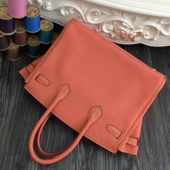 Replica Borse Hermes Birkin 30cm 35CM in pelle Crevette Clemence Replica Borse Hermes Birkin 30cm 35CM in pelle Crevette Clemence