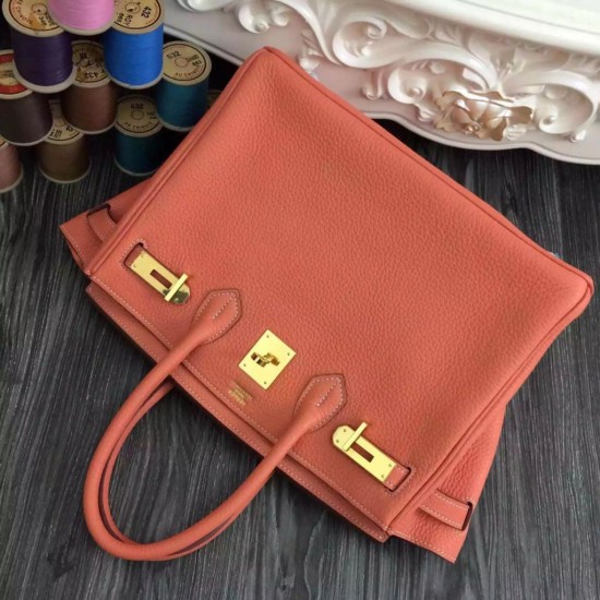 Replica Borse Hermes Birkin 30cm 35CM in pelle Crevette Clemence Replica Borse Hermes Birkin 30cm 35CM in pelle Crevette Clemence