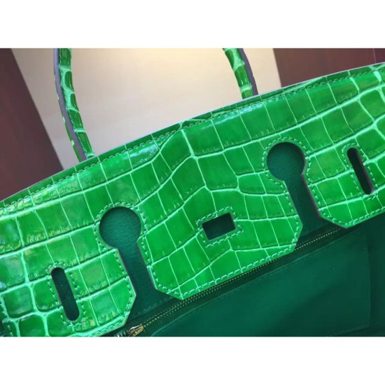 Replica Borse Hermes Birkin 30cm 35CM in pelle di coccodrillo di bambù Replica Borse Hermes Birkin 30cm 35CM in pelle di coccodrillo di bambù