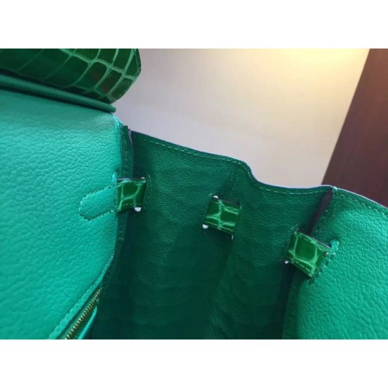 Replica Borse Hermes Birkin 30cm 35CM in pelle di coccodrillo di bambù Replica Borse Hermes Birkin 30cm 35CM in pelle di coccodrillo di bambù