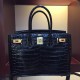 Replica Borse Hermes Birkin 30cm 35CM in pelle nera di coccodrillo Replica Borse Hermes Birkin 30cm 35CM in pelle nera di coccodrillo