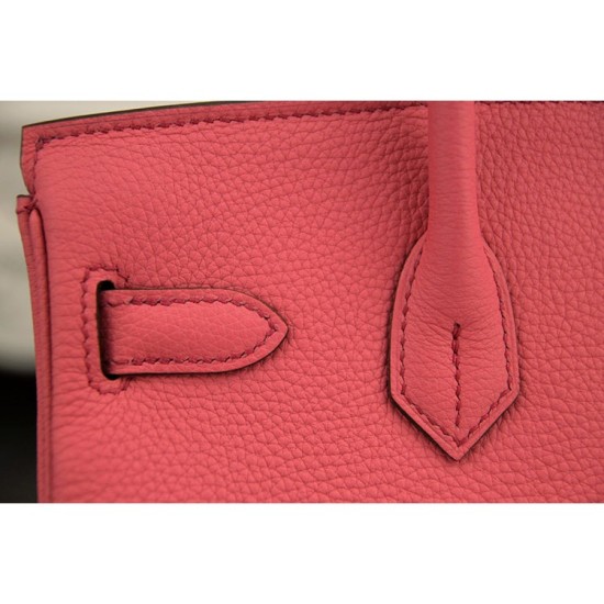 Replica Borse Hermes Birkin 30cm 35CM in pelle rosa rossetto Clemence Replica Borse Hermes Birkin 30cm 35CM in pelle rosa rossetto Clemence