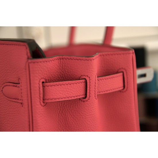 Replica Borse Hermes Birkin 30cm 35CM in pelle rosa rossetto Clemence Replica Borse Hermes Birkin 30cm 35CM in pelle rosa rossetto Clemence