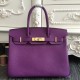 Replica Borse Hermes Birkin 30cm 35CM in pelle viola Clemence Replica Borse Hermes Birkin 30cm 35CM in pelle viola Clemence