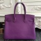 Replica Borse Hermes Birkin 30cm 35CM in pelle viola Clemence Replica Borse Hermes Birkin 30cm 35CM in pelle viola Clemence