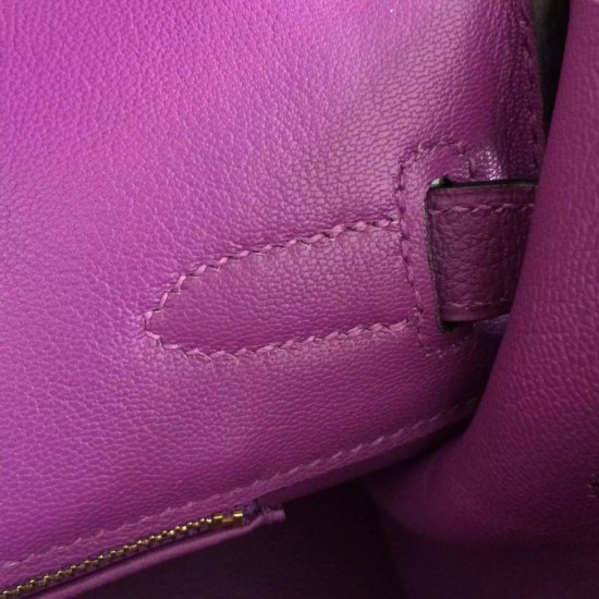 Replica Borse Hermes Birkin 30cm 35CM in pelle viola Clemence Replica Borse Hermes Birkin 30cm 35CM in pelle viola Clemence