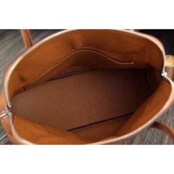 Borse Hermes Bolide Tote In Pelle Marrone