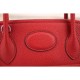 Replica Hermes Bolide Borse Tote In Cuoio Rosso