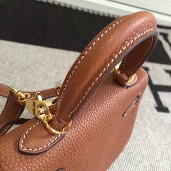 Replica Borse Hermes Kelly 25cm in pelle marrone Clemence Replica Borse Hermes Kelly 25cm in pelle marrone Clemence
