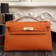 Replica Borse Hermes Kelly Pochette in pelle arancione Epsom Replica Borse Hermes Kelly Pochette in pelle arancione Epsom