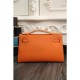 Replica Borse Hermes Kelly Pochette in pelle arancione Epsom Replica Borse Hermes Kelly Pochette in pelle arancione Epsom
