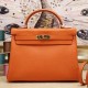 Replica Borsa Kelly Hermes 28cm 32cm arancione Pelle Clemence Replica Borsa Kelly Hermes 28cm 32cm arancione Pelle Clemence