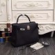 Replica Borsa Kelly Hermes 28cm 32cm Nero Pelle Clemence Replica Borsa Kelly Hermes 28cm 32cm Nero Pelle Clemence