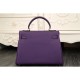 Replica Borsa Kelly Hermes 28cm 32cm  Viola Pelle Clemence
