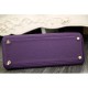 Replica Borsa Kelly Hermes 28cm 32cm  Viola Pelle Clemence