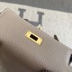 Replica Hermes Kelly 25CM Borsa Grigio Clemence Pelle Replica Hermes Kelly 25CM Borsa Grigio Clemence Pelle