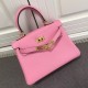 Replica Hermes Kelly 25CM Borsa rosa Clemence Pelle Replica Hermes Kelly 25CM Borsa rosa Clemence Pelle