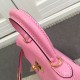 Replica Hermes Kelly 25CM Borsa rosa Clemence Pelle Replica Hermes Kelly 25CM Borsa rosa Clemence Pelle