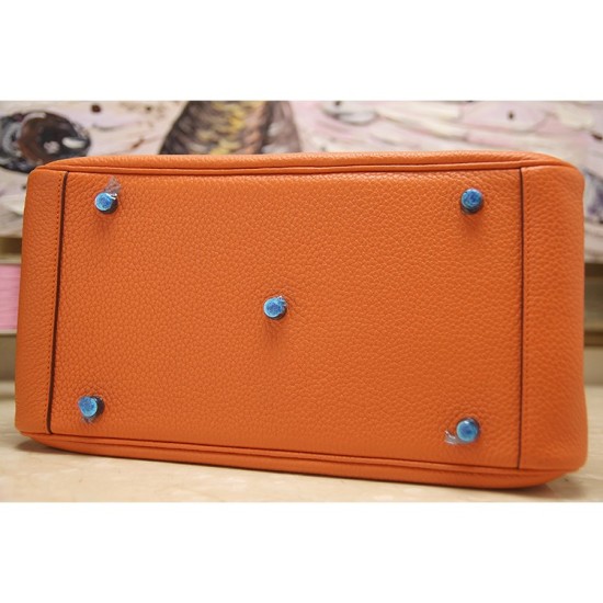 Replica Hermes Lindy 26cm 30cm 34cm Borsa in Cuoio Arancione Replica Hermes Lindy 26cm 30cm 34cm Borsa in Cuoio Arancione