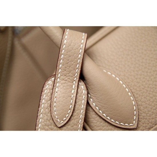 Replica Hermes Lindy 26cm 30cm 34cm Borsa in pelle grigia Replica Hermes Lindy 26cm 30cm 34cm Borsa in pelle grigia
