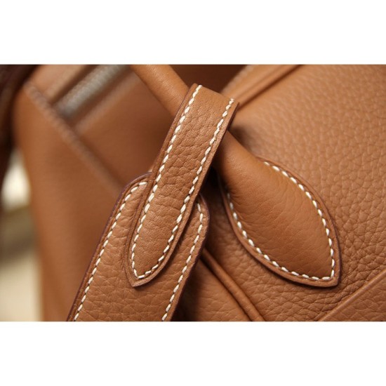 Replica Hermes Lindy 26cm 30cm 34cm Borsa in pelle marrone Replica Hermes Lindy 26cm 30cm 34cm Borsa in pelle marrone