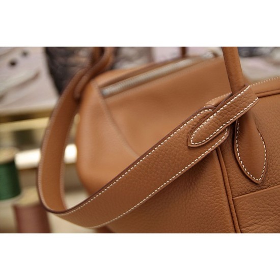 Replica Hermes Lindy 26cm 30cm 34cm Borsa in pelle marrone Replica Hermes Lindy 26cm 30cm 34cm Borsa in pelle marrone