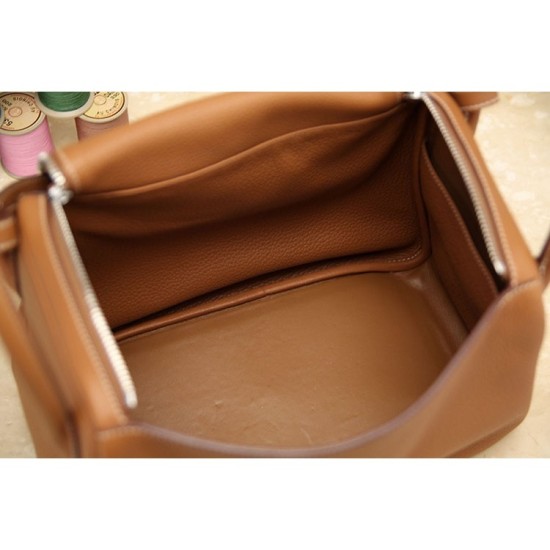 Replica Hermes Lindy 26cm 30cm 34cm Borsa in pelle marrone Replica Hermes Lindy 26cm 30cm 34cm Borsa in pelle marrone