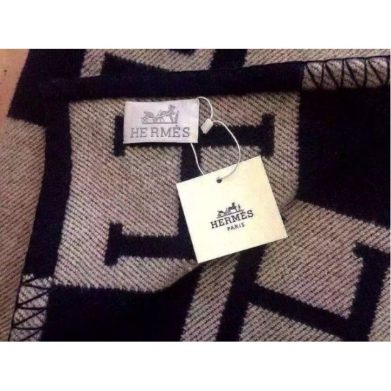 Replica Coperta di Hermes Black Avalon