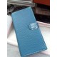 Replica Hermes Bearn Portafoglio In Blue Jean pelle Replica Hermes Bearn Portafoglio In Blue Jean pelle