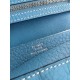 Replica Hermes Bearn Portafoglio In Blue Jean pelle Replica Hermes Bearn Portafoglio In Blue Jean pelle