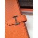 Replica Hermes Bearn Portafoglio in pelle arancione Epsom Replica Hermes Bearn Portafoglio in pelle arancione Epsom