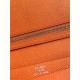 Replica Hermes Bearn Portafoglio in pelle arancione Epsom Replica Hermes Bearn Portafoglio in pelle arancione Epsom