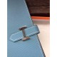 Replica Hermes Bearn Portafoglio in pelle blu Jean Epsom Replica Hermes Bearn Portafoglio in pelle blu Jean Epsom
