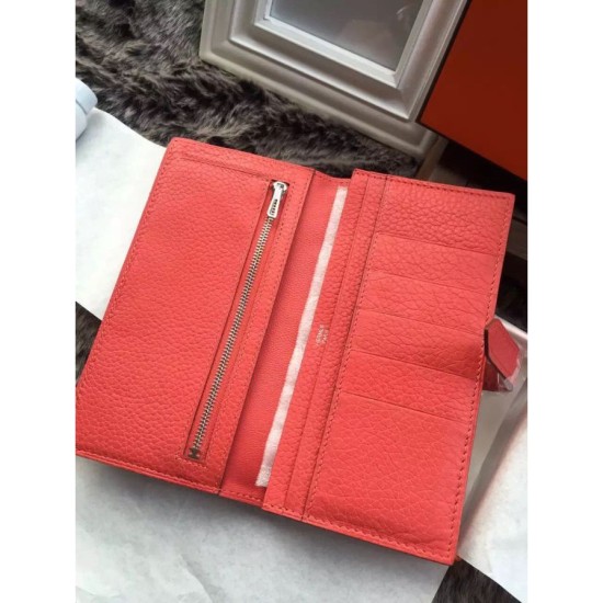 Replica Hermes Bearn Portafoglio in pelle rosa Jaipur Replica Hermes Bearn Portafoglio in pelle rosa Jaipur
