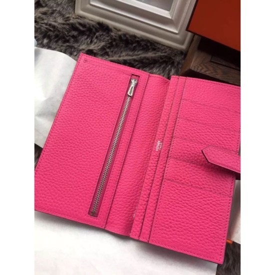 Replica Hermes Bearn Portafoglio in pelle Rosy Replica Hermes Bearn Portafoglio in pelle Rosy