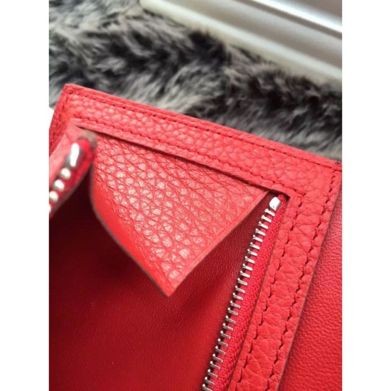 Replica Hermes Bearn Portafoglio in pelle Vermillion Replica Hermes Bearn Portafoglio in pelle Vermillion