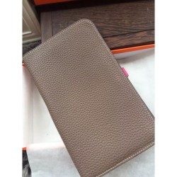 Hermes Bicolor Dogon Portafoglio in pelle Etain