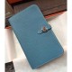 Replica Hermes Dogon Portafoglio In Blue Jean pelle Replica Hermes Dogon Portafoglio In Blue Jean pelle