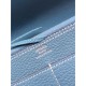 Replica Hermes Dogon Portafoglio In Blue Jean pelle Replica Hermes Dogon Portafoglio In Blue Jean pelle