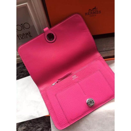 Replica Hermes Dogon Portafoglio in pelle Rose Tyrien Replica Hermes Dogon Portafoglio in pelle Rose Tyrien