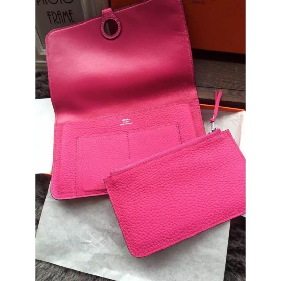 Replica Hermes Dogon Portafoglio in pelle Rose Tyrien Replica Hermes Dogon Portafoglio in pelle Rose Tyrien