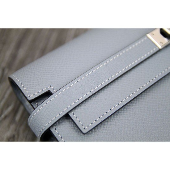 Replica Hermes Kelly Longue Portafoglio in pelle blu Lin Epsom Replica Hermes Kelly Longue Portafoglio in pelle blu Lin Epsom