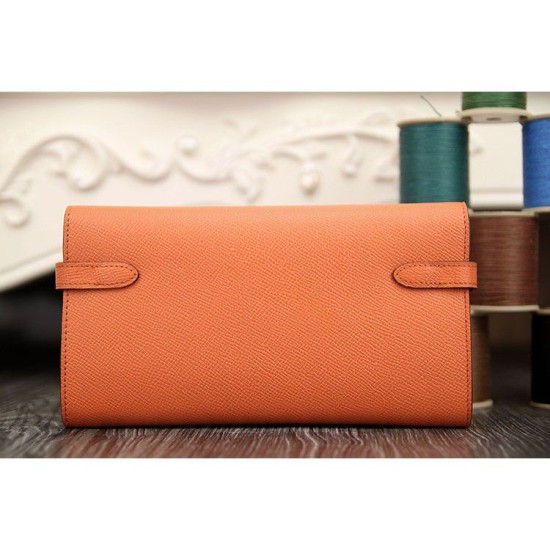 Replica Hermes Kelly Longue Portafoglio in pelle Crevette Epsom Replica Hermes Kelly Longue Portafoglio in pelle Crevette Epsom