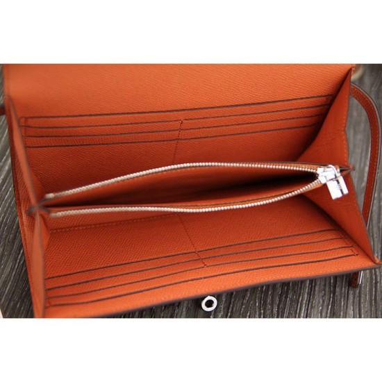 Replica Hermes Kelly Longue Portafoglio in pelle Crevette Epsom Replica Hermes Kelly Longue Portafoglio in pelle Crevette Epsom