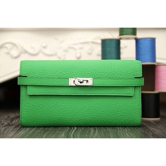 Replica Hermes Kelly Longue Portafoglio in pelle di bambù Clemence Replica Hermes Kelly Longue Portafoglio in pelle di bambù Clemence